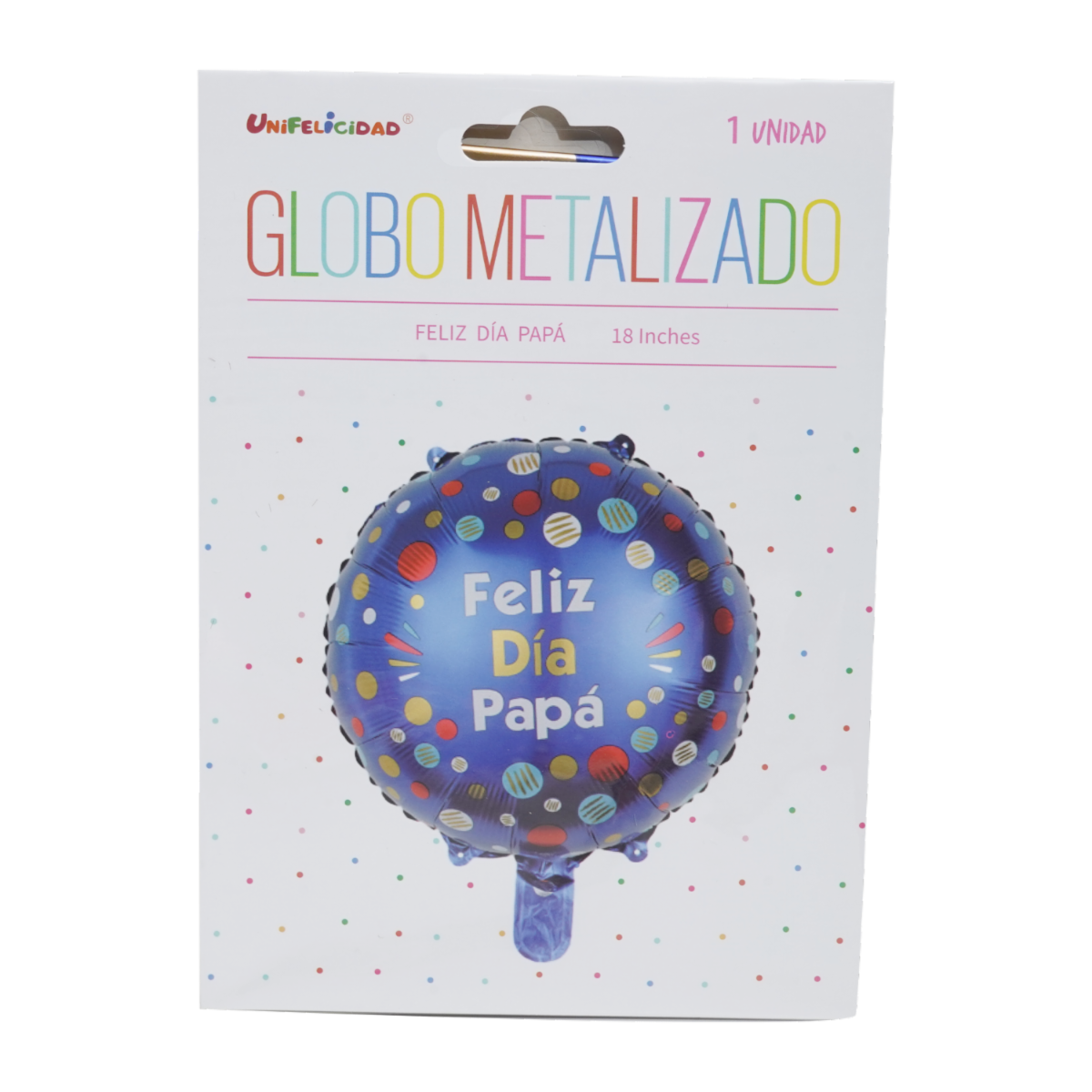 Globo Feliz Dia Papá UNIFELICIDAD 18 Pulgadas