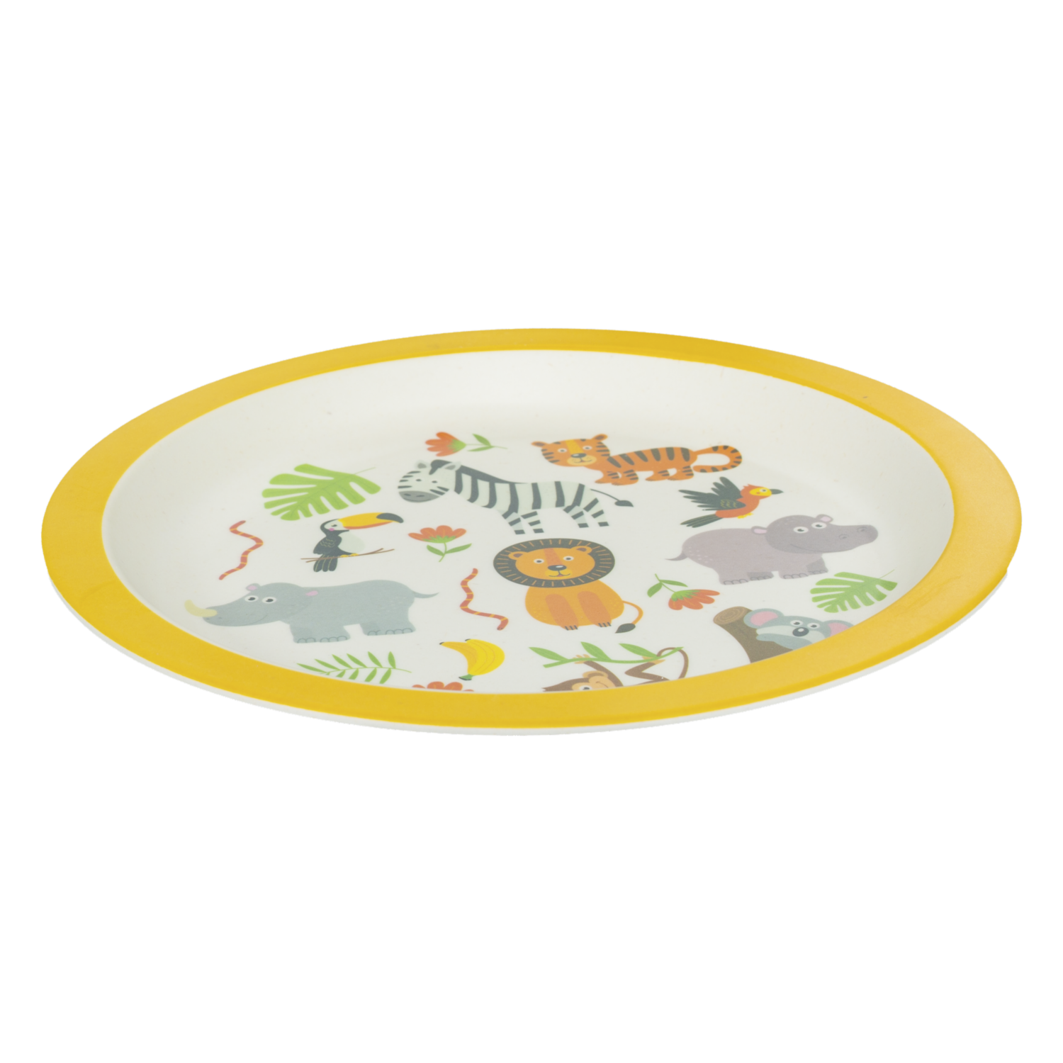 Plato Tendido Diseño Infantil Animales FREE HOME 21.5X1.8 Cm