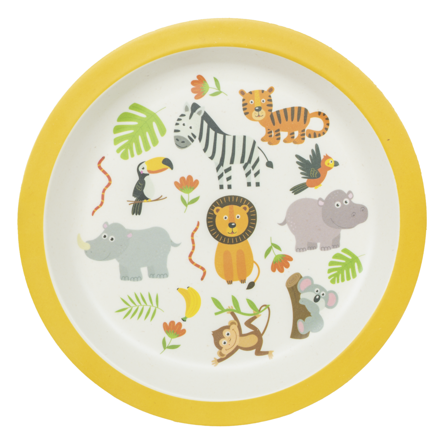 Plato Tendido Diseño Infantil Animales FREE HOME 21.5X1.8 Cm