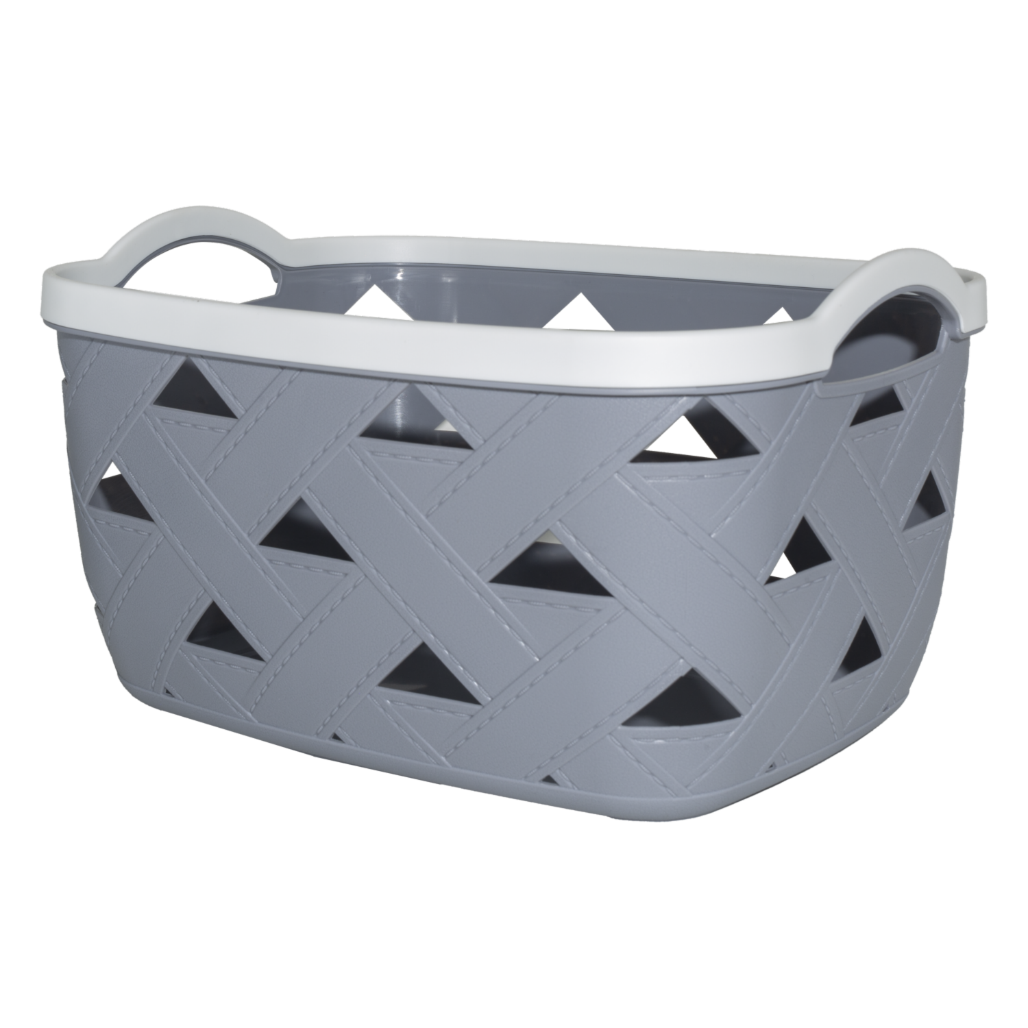 Canasta Pequeña Gris HAIXIN PLASTIC 1 Pieza