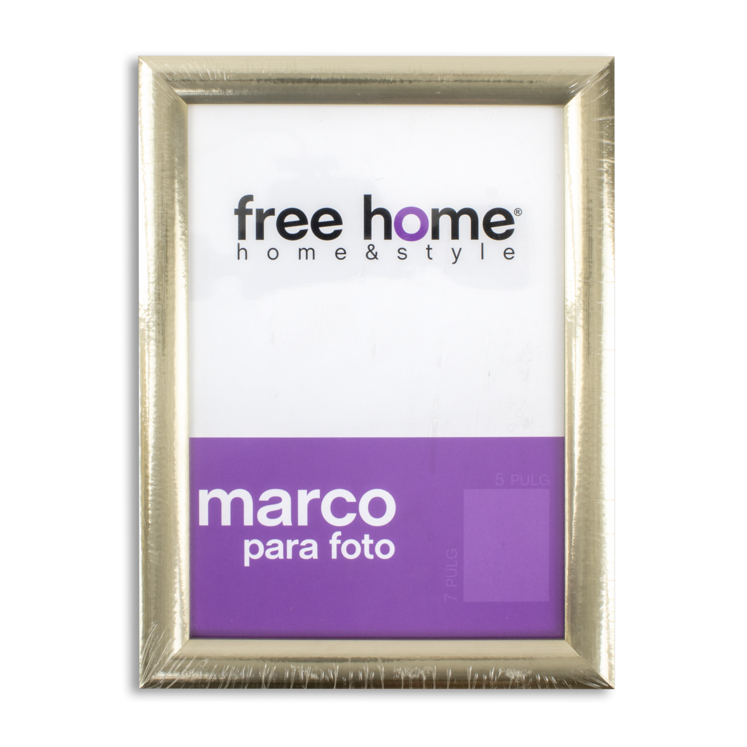 Porta Retrato Color Dorado FREE HOME Unidad
