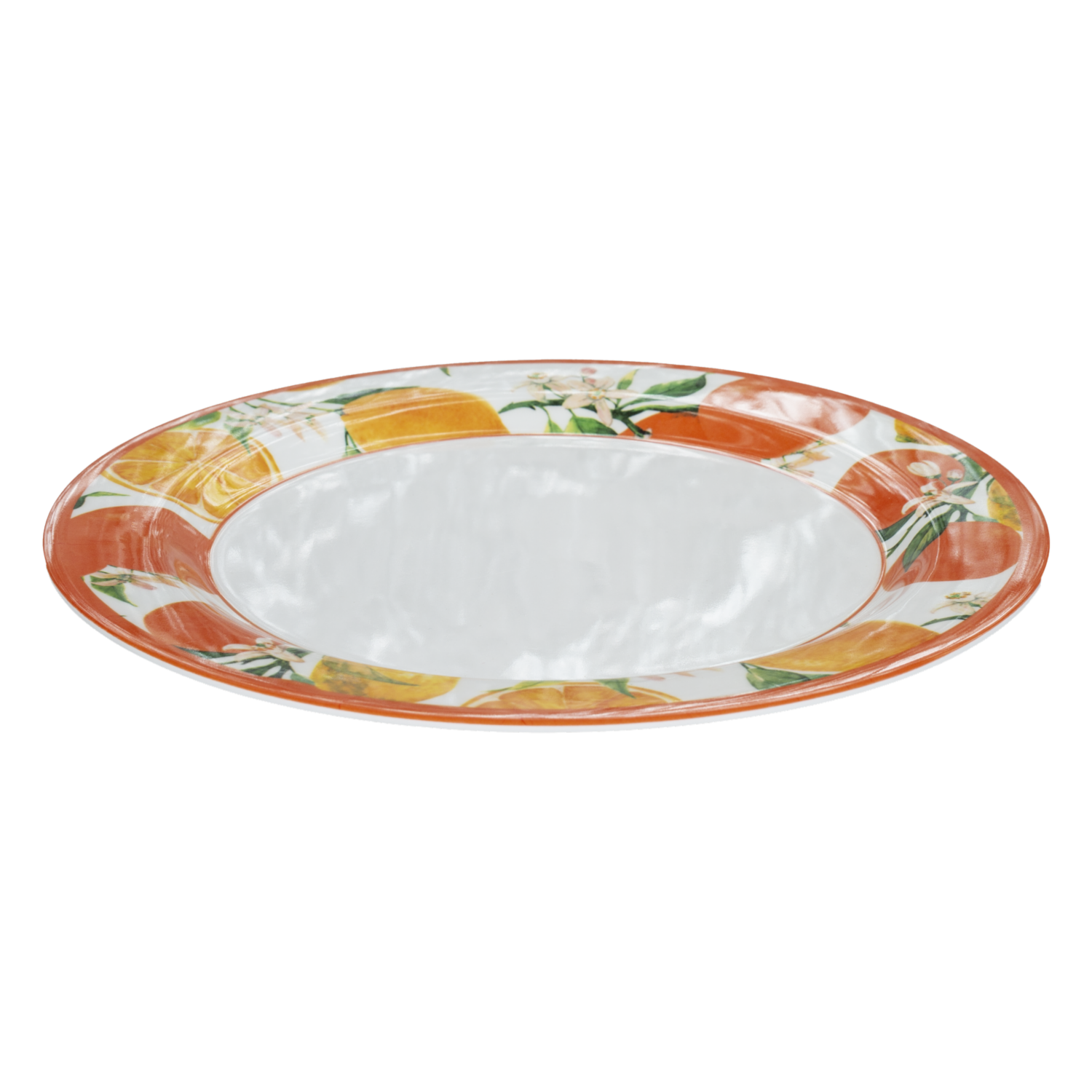 Plato Tendido Diseño Frutal FREE HOME 28 Cm