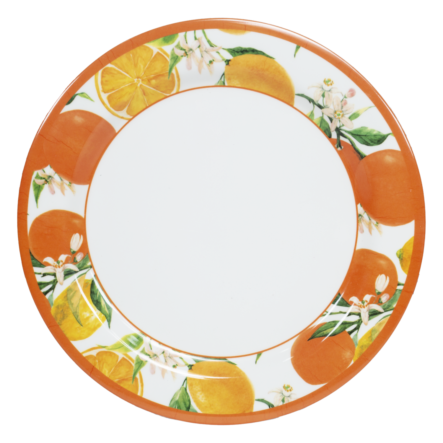 Plato Tendido Diseño Frutal FREE HOME 28 Cm