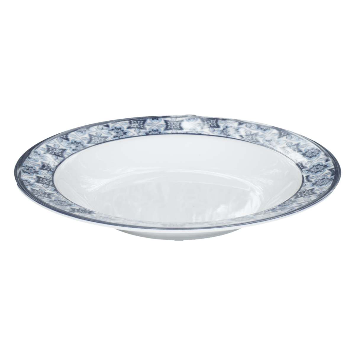 Plato Hondo Diseño Arabesco FREE HOME 23 Cm