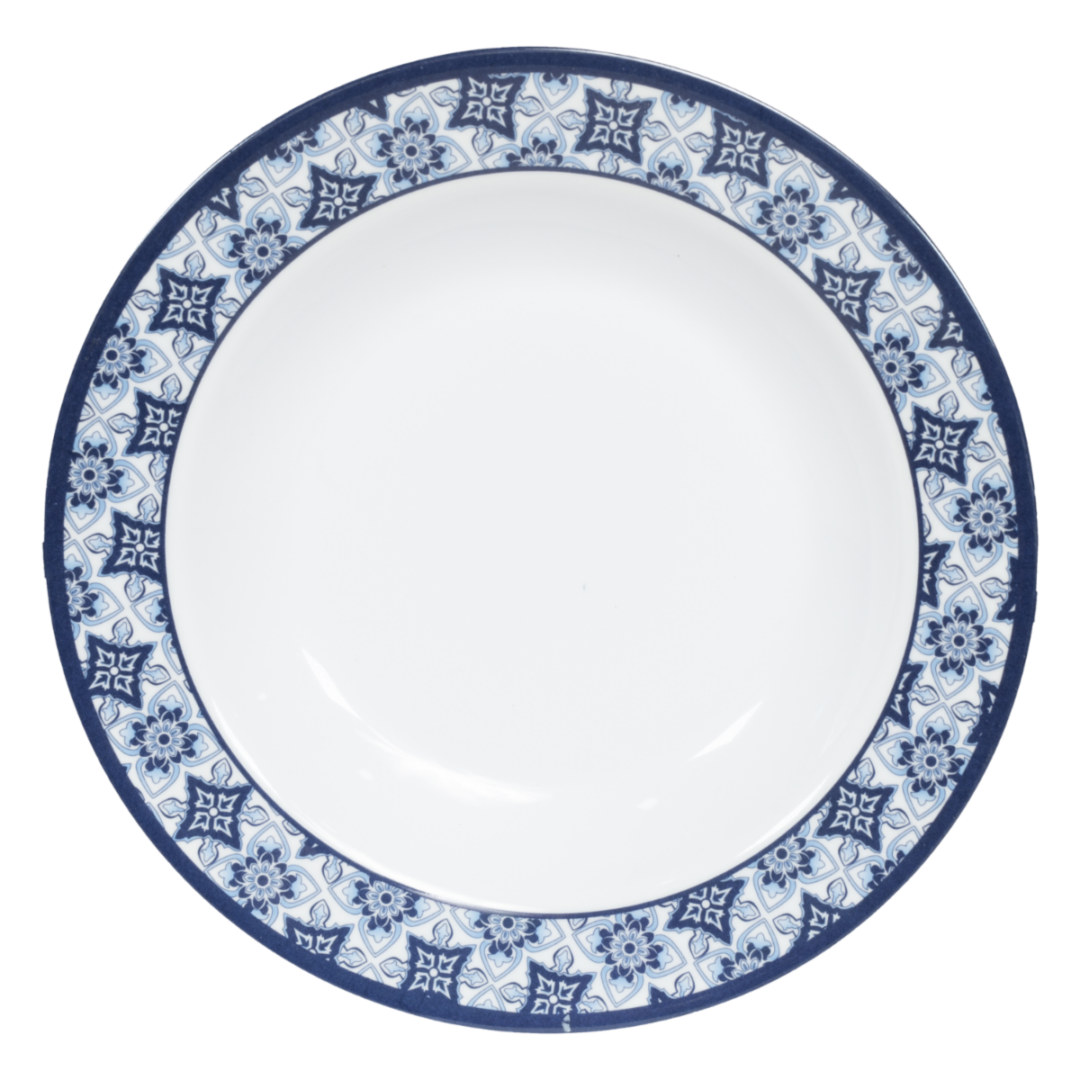 Plato Hondo Diseño Arabesco FREE HOME 23 Cm