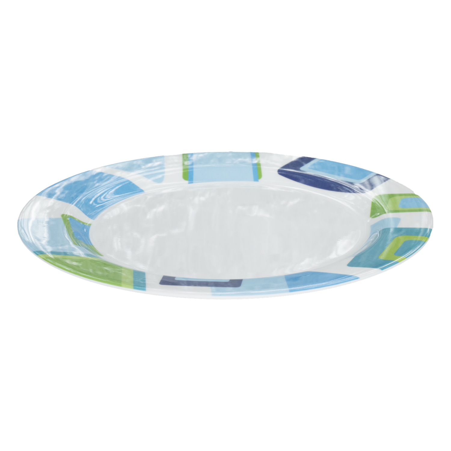 Plato Tendido Diseño Decorado FREE HOME 28 Cm