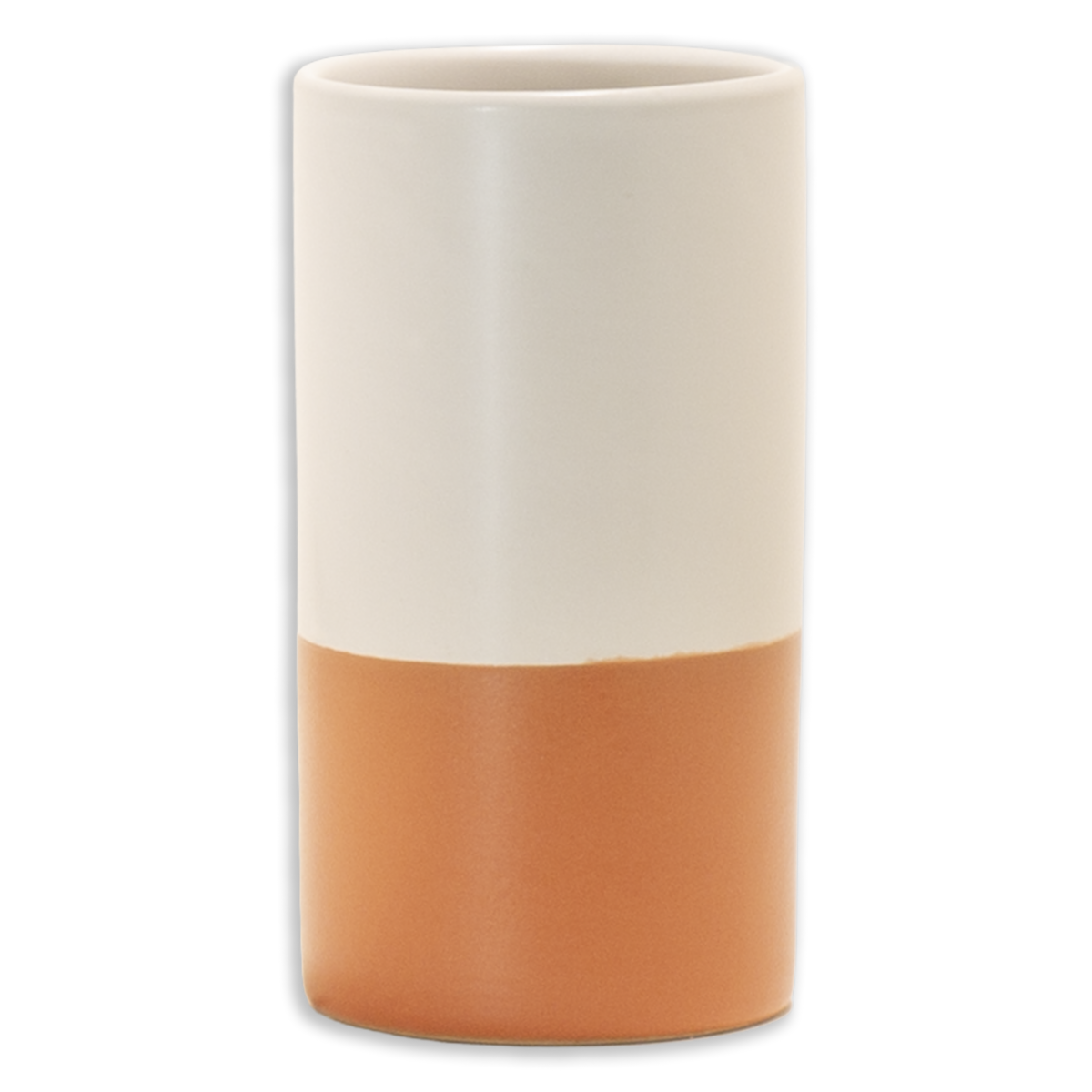 Florero Decorativo Cilíndrico Bicolar SKYLARK 1 Pieza