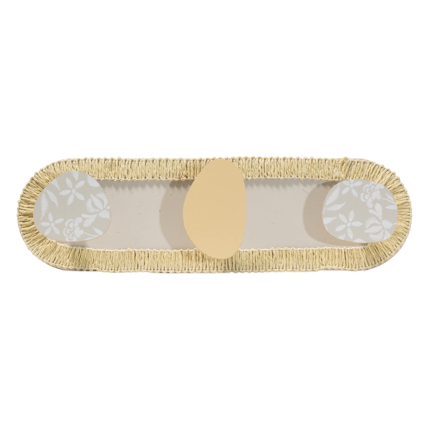 Ganchos Decorativos Para Puerta De Madera SKYLARK 35X10X4.5 Cm