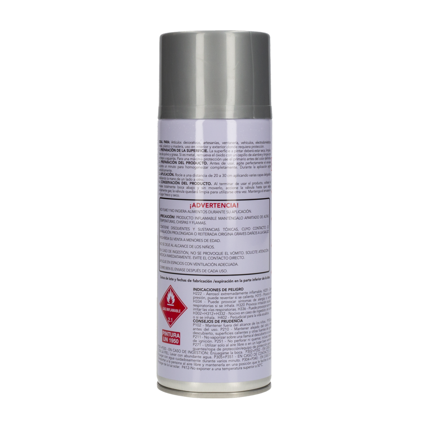 Pintura En Spray Plateado 36 LAMPA LIMITED Unidad