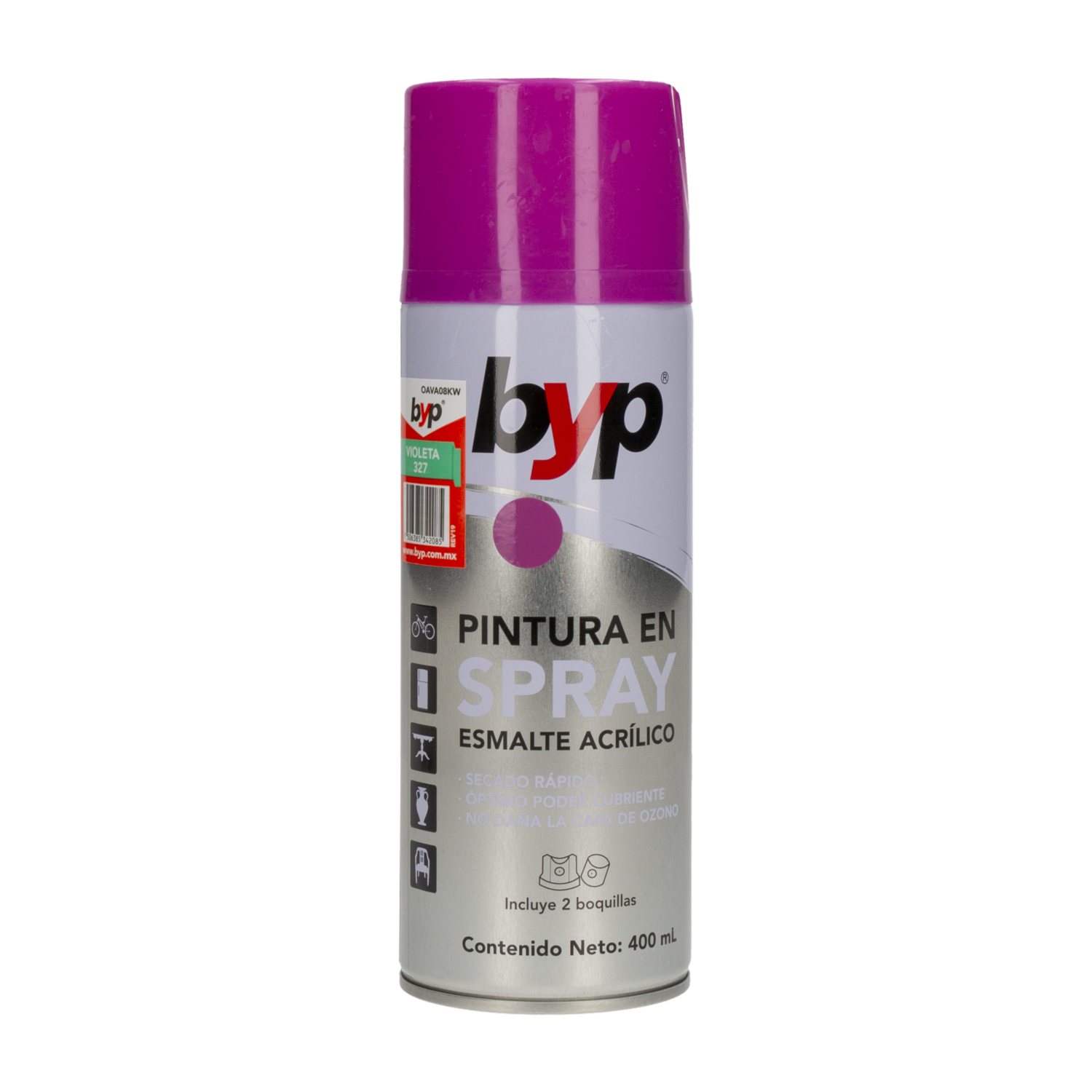 Pintura En Spray Violeta 327 LAMPA LIMITED Unidad