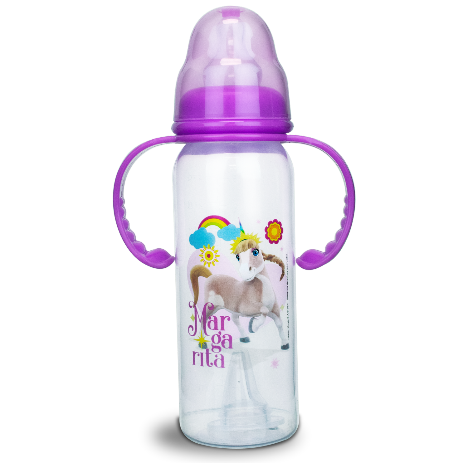 Biberón Para Bebés Premium Con Agarradera Doble CARLITOS 9 Oz