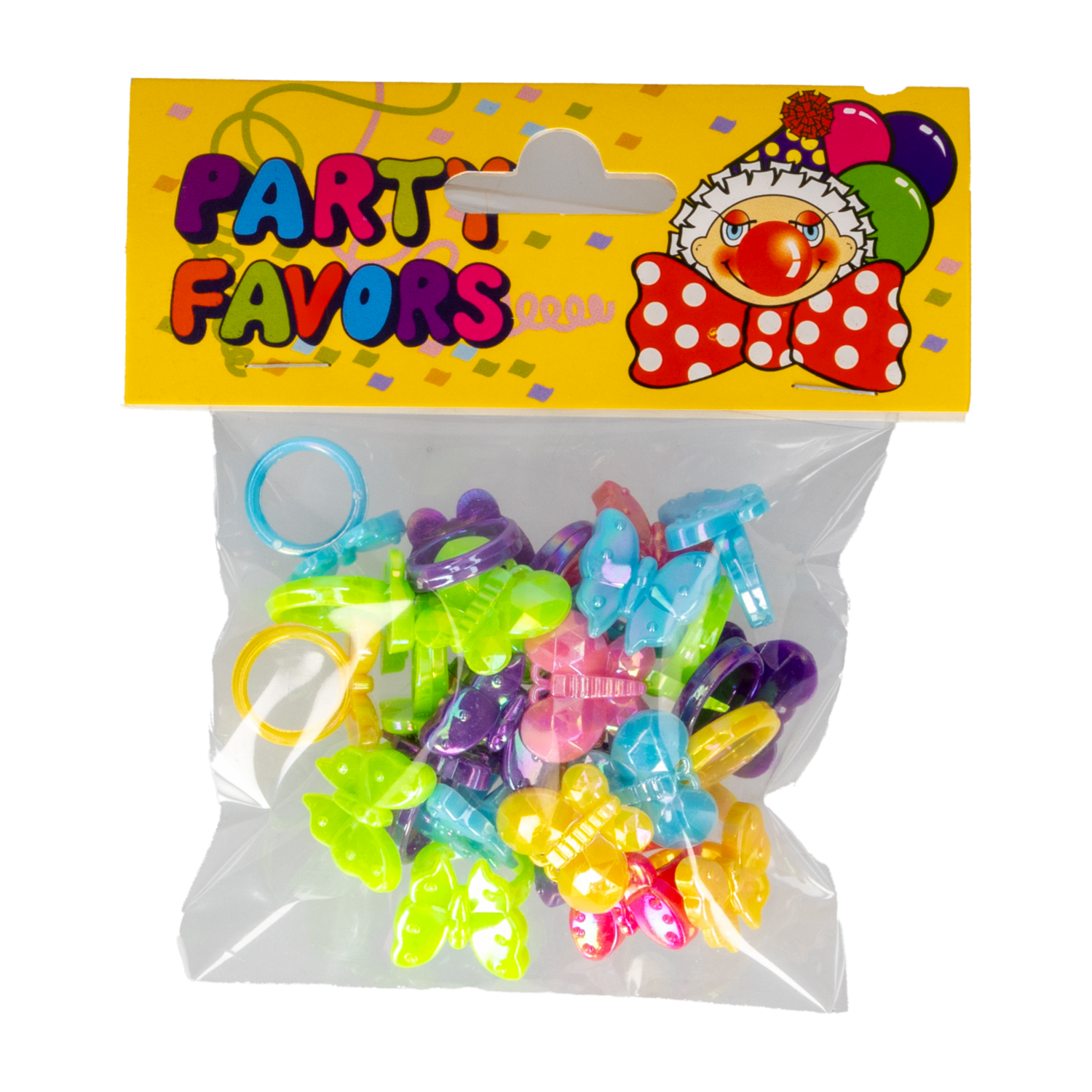 Mini Anillos IMPORTADORA CUMPLEAÑOS X 24 Uds