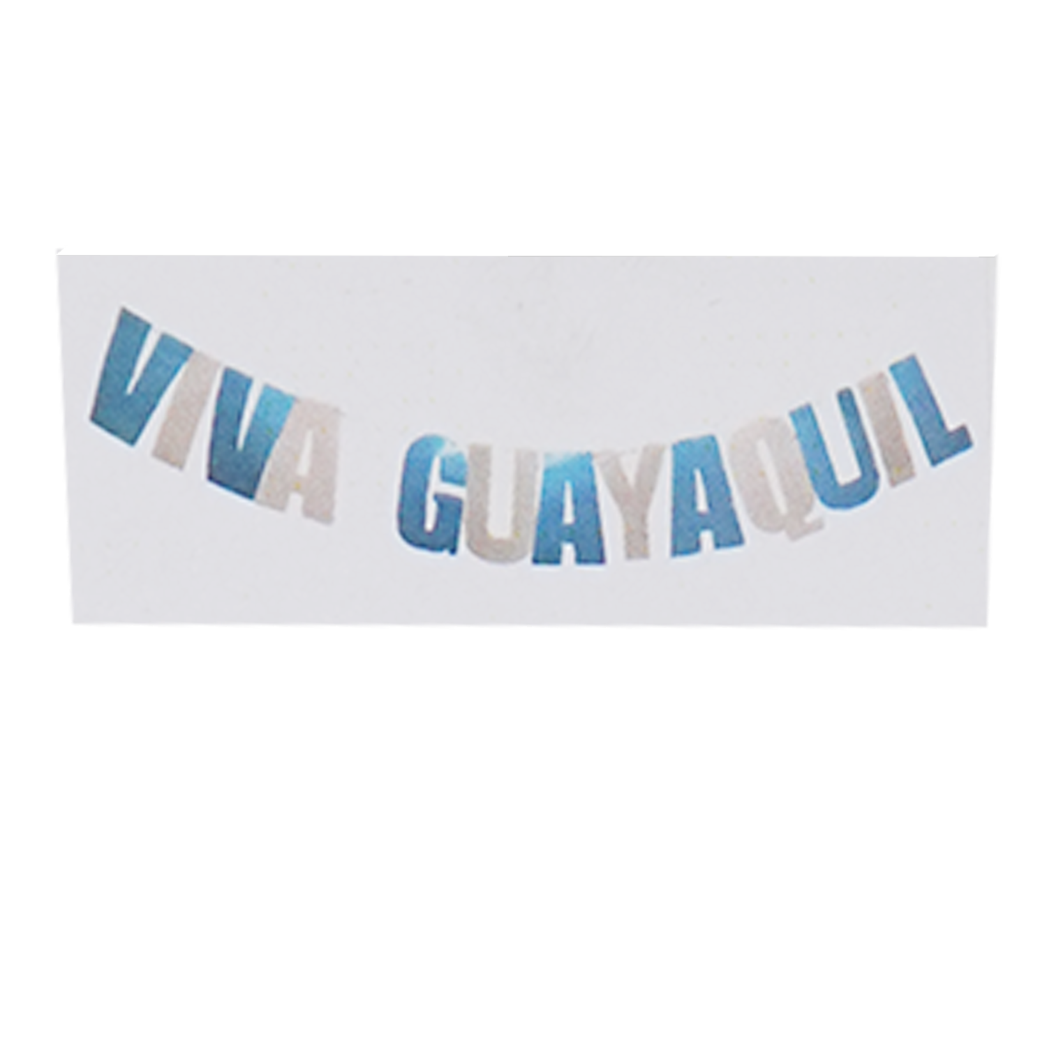 Rótulo Viva Guayaquil DENVER Grande