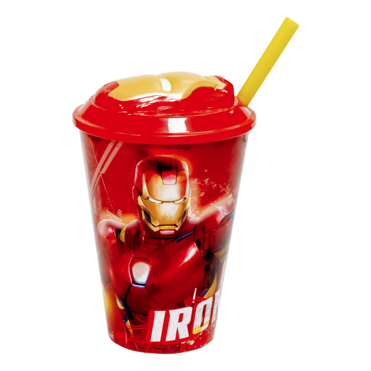 Vaso 3D Con Sorbete Avengers Iron Man STOR 430 ML