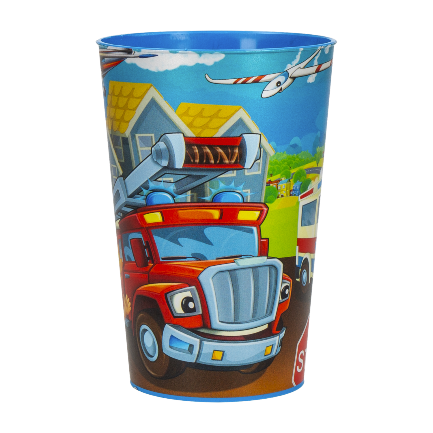 Vaso Diseño Camión Para Niño HEREVIN 340 Cc